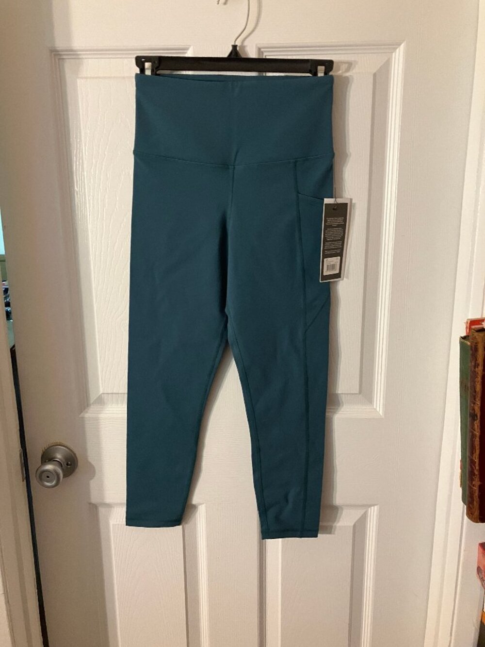 GLYDER Beam Ladies' Stretch 7/8 Legging Evergreen 2 pockets Size XS